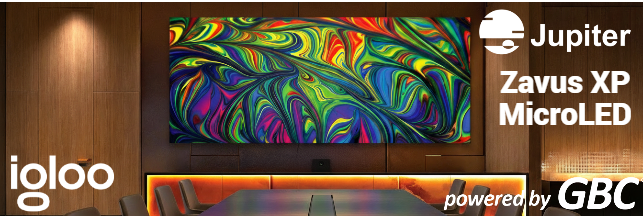 Jupiter Zavus XP tehnologie MicroLED la superlativ in paginile arhitecturii contemporane ale revistei Igloo